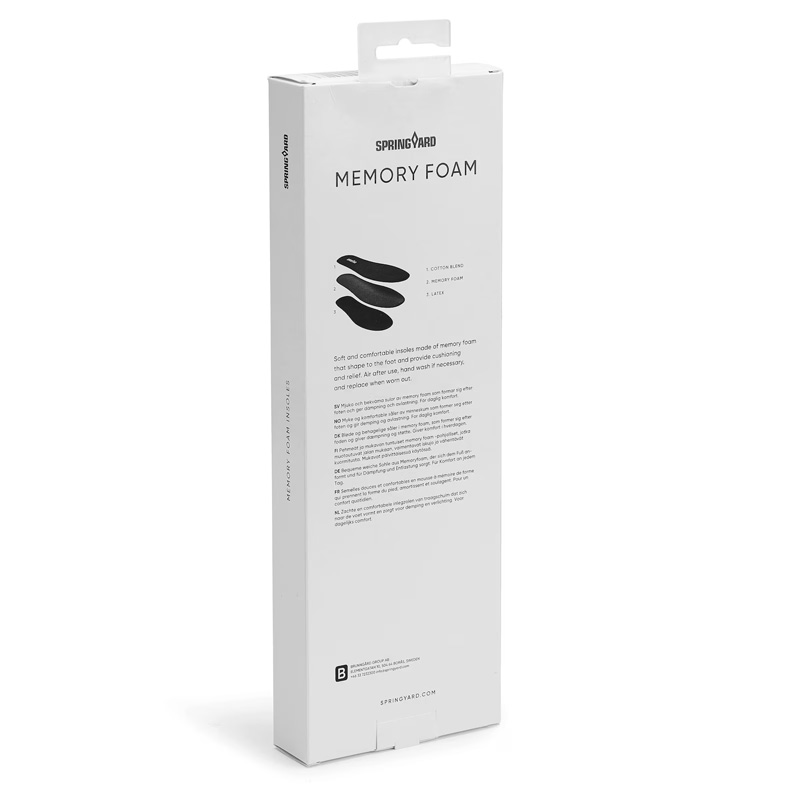 Skoinnlegg Memory foam