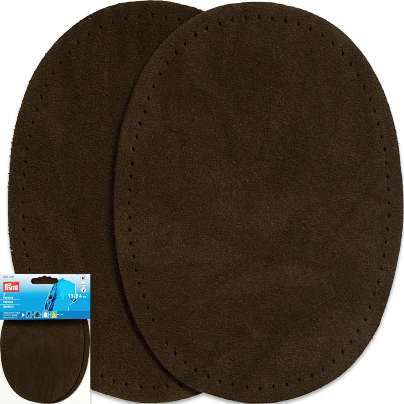 Albuelapper Fløyel - Tykkelse 0,75 mm - 9,5 x 14,5 cm , Oliven