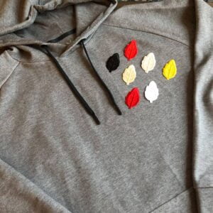 Kastanjeløv Strykemerker genser