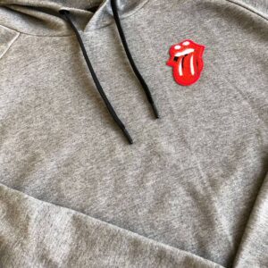 Tunge Rolling Stones Paljettmerke genser