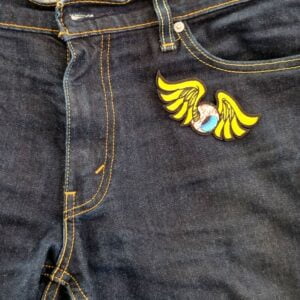 Flyvende øyeeple | Strykemerke bukser