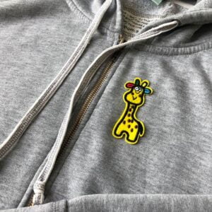 Søt sjiraff Strykemerke genser