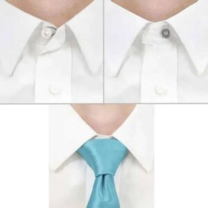 Forlengerknapper Forstørr skjortekragen