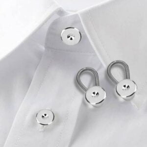 Forlengerknapper Forstørr skjortekragen