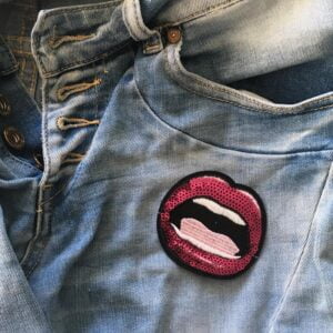 Glitterlepper Paljettmerke bukser