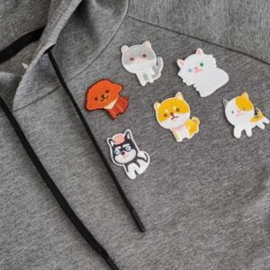 Søte dyr Strykemerker genser