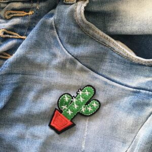 Kaktus i krukke Tøymerke bukser