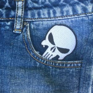 Punisher klassisk Strykemerke bukser