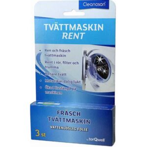 Rengjøringstabletter til vaskemaskin