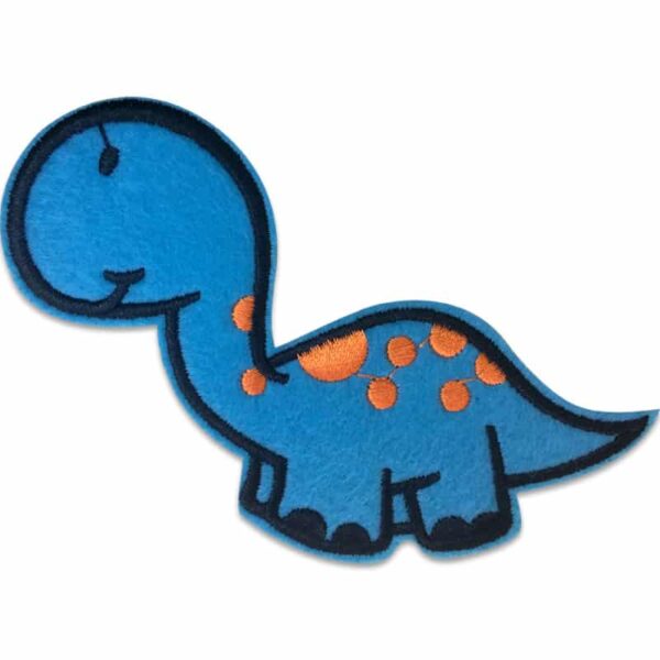 Blå dinosaur Strykemerke