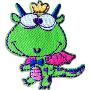 Søt drageprins Strykemerke