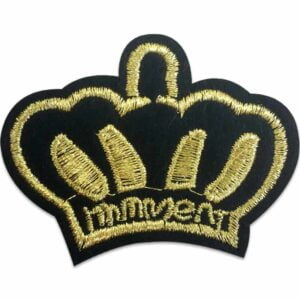 Dronningkrone gull Strykemerke