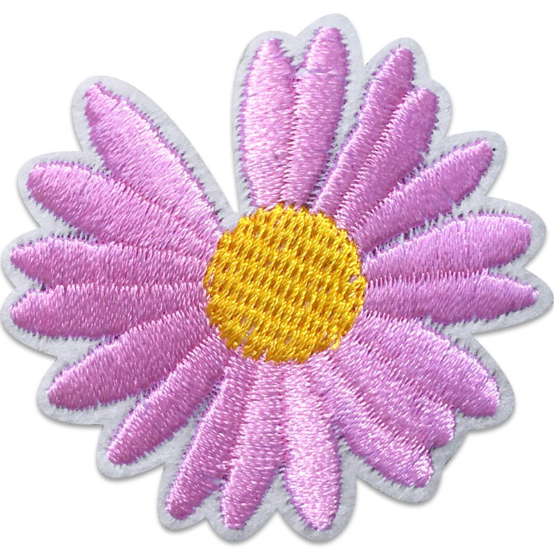 Blomst Gerbera - Strykemerke - Rosa