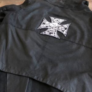 Jernkors hodeskaller Strykemerke jakke