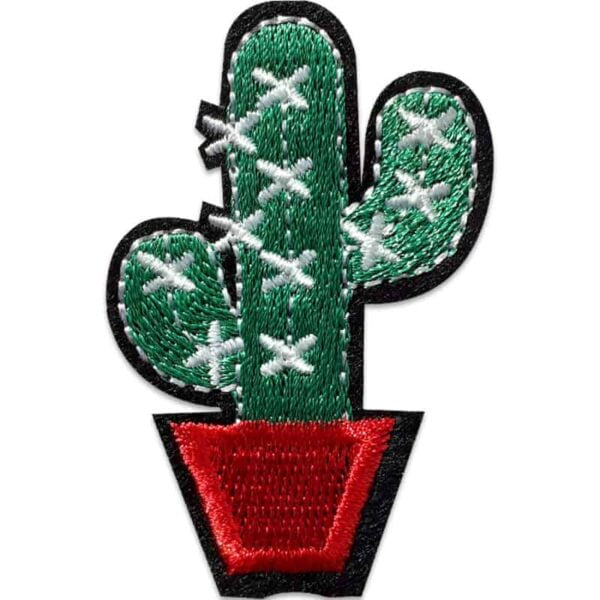 Kaktus i krukke Tøymerke