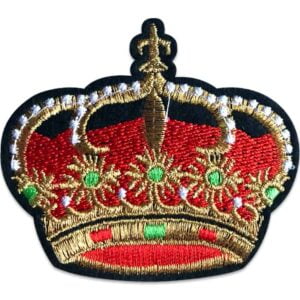 Rød krone Strykemerke