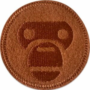 Brun ape Strykemerke