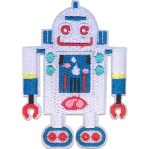 Hvit robot Strykemerke