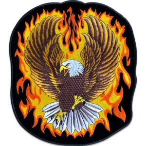 Ørn flammer Strykemerke
