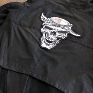 Hodeskalle bandana Strykemerke stoff