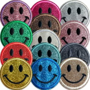 Glittersmilefjes Strykemerker