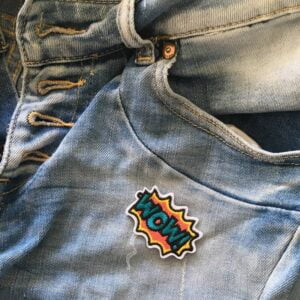 WOW! Blå Strykemerke bukser