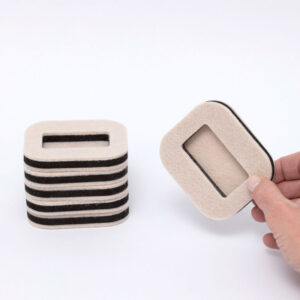 Stabile hjulstoppere - Beskytter gulvet og holder møblene på plass