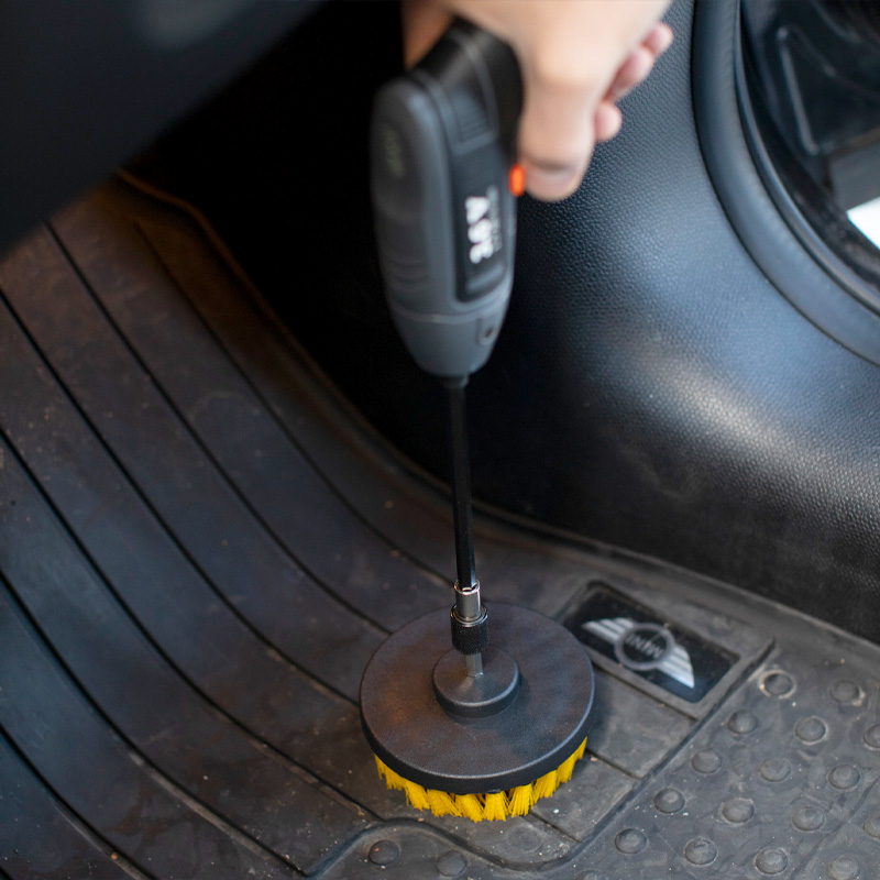 Skrubbebørster til drill