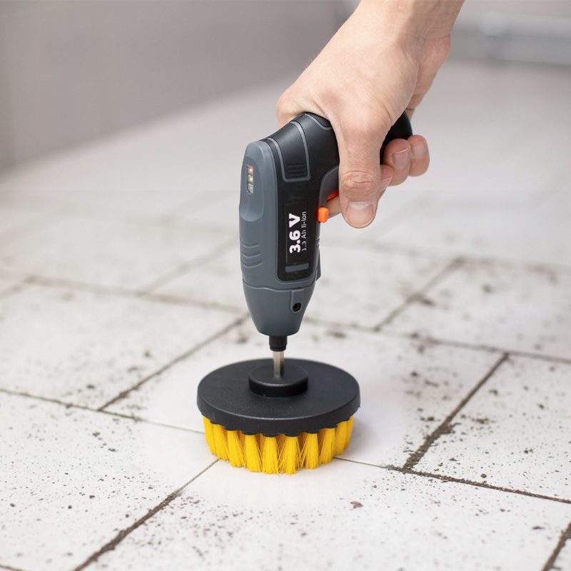 Skrubbebørster til drill