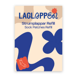 Sokkelappen Refill – flere reparasjoner til sokkene dine