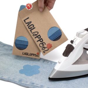Laglappens påstrykbara lappar för jeans