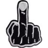tygmärke patch finger