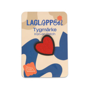 tygmärke hjärta