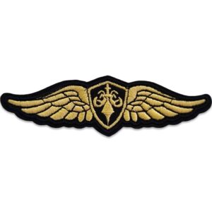 tygmärke militär emblem vingar