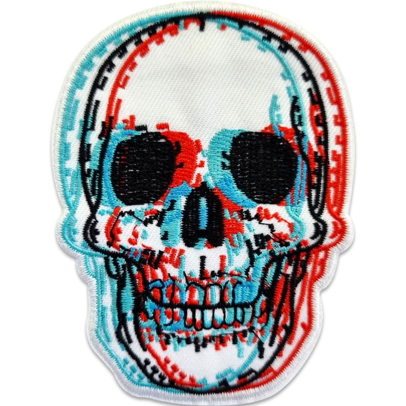 3D hodeskalle - Strykemerke