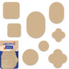 Mørk beige