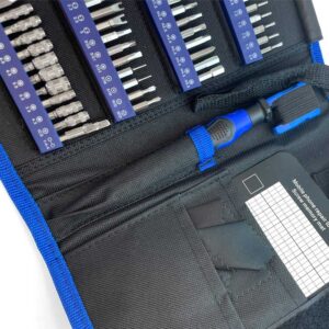Presisjonsskrutrekkersett for elektronikk – 142 deler - Bilde 6